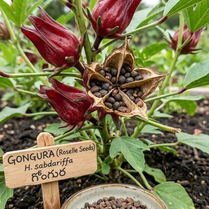 Roselle  seeds(gongura)