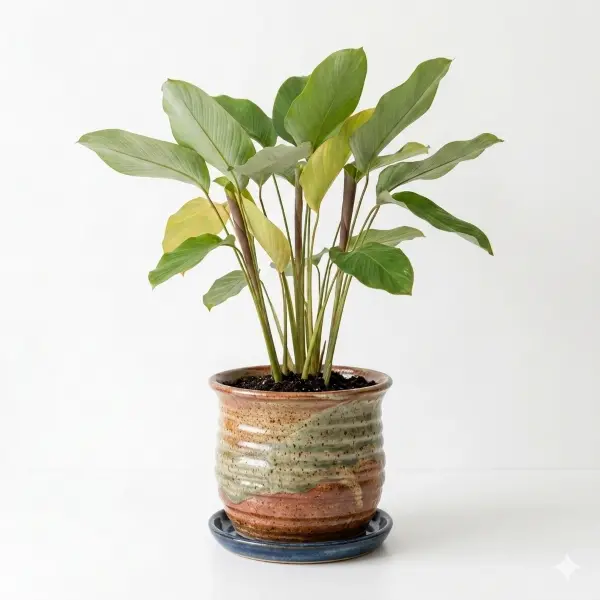 Calathea lutea plant