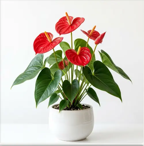 [Anthurium andraeanum] Anthurium plant