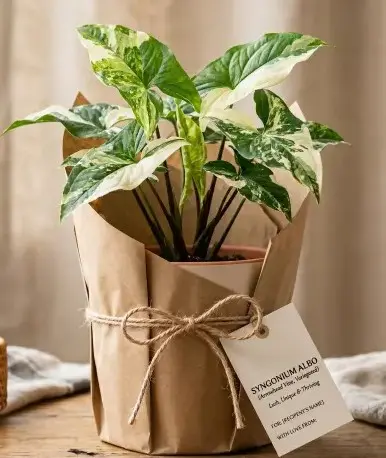 Syngonium albo GIFT POT
