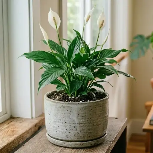 [Spathiphyllum] Peace lily plant
